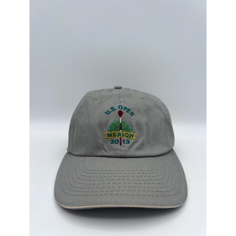 USGA Member 2013 US‎ Open Merion Golf Hat Grey Adjustable Baseball Cap